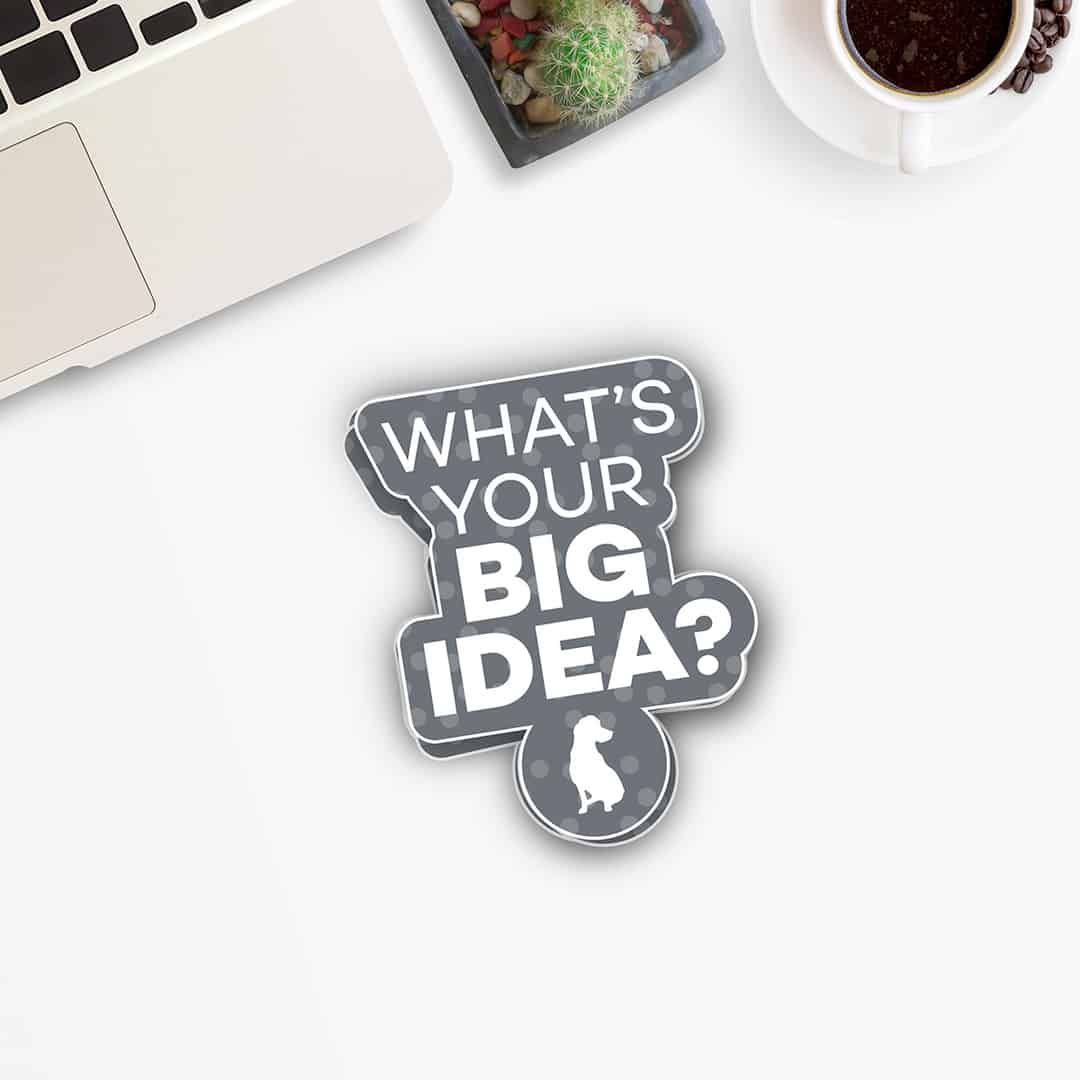 Yellowdog custom stickers