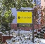 Cornerstone Mounted aluminum sign example