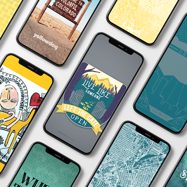 free phone wallpaper YellowDog