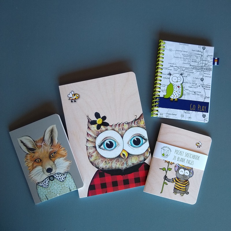 notebooks and journals