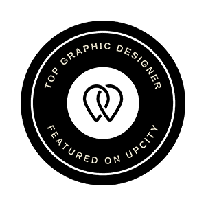 Top graphic designer featured on Upcity.