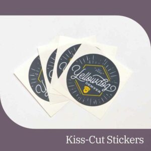 kiss cut stickers